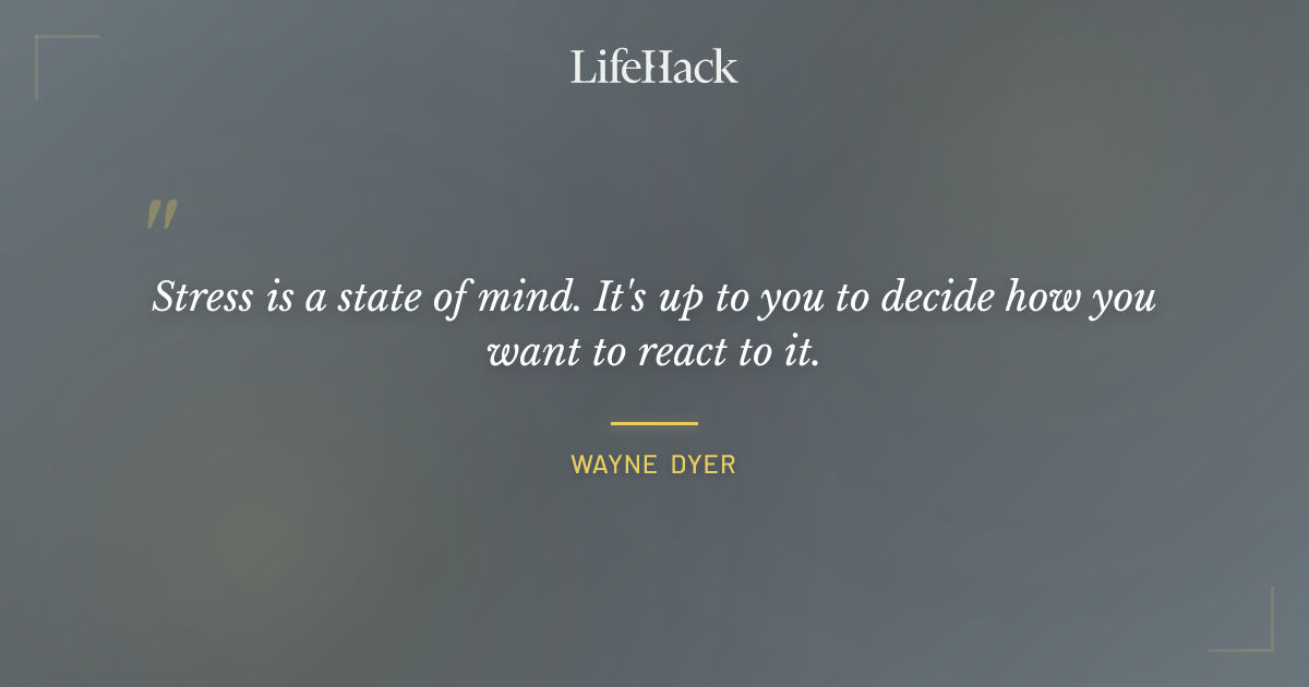 Quote by Wayne Dyer
