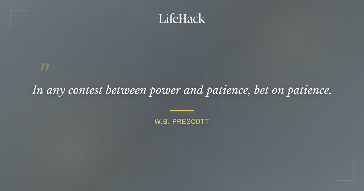 Quote by W.B. Prescott