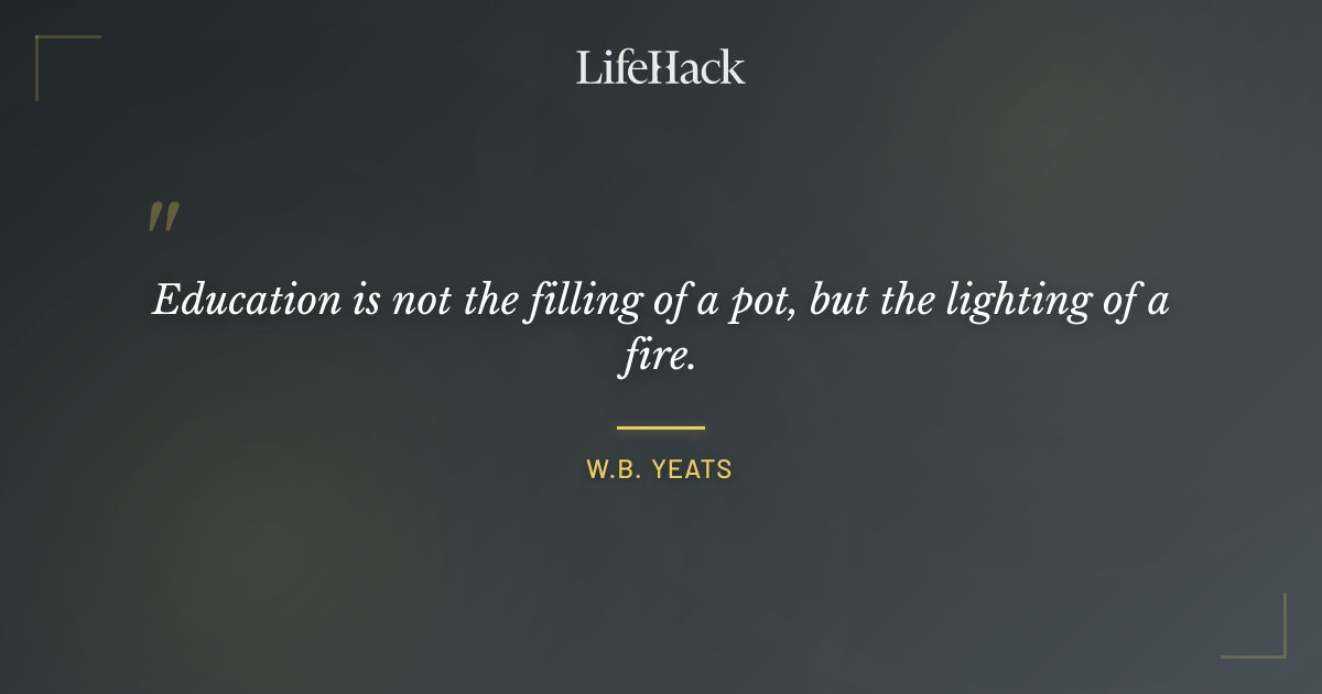Quote by W.B. Yeats