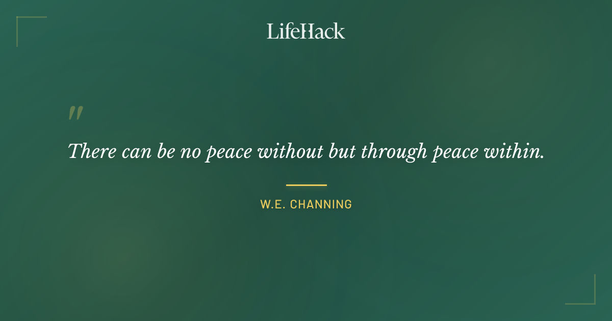 Quote by W.E. Channing