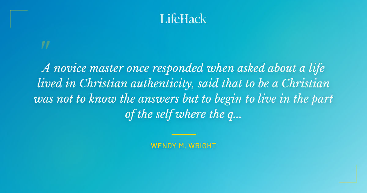 Quote by Wendy M. Wright