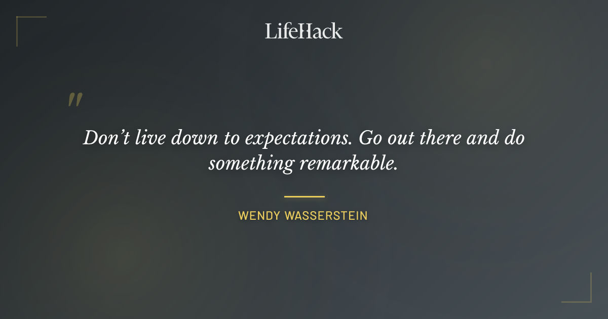 Quote by Wendy Wasserstein
