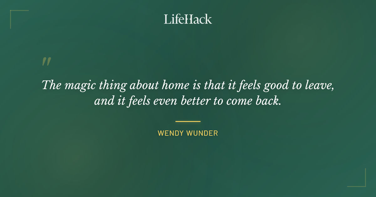 Quote by Wendy Wunder