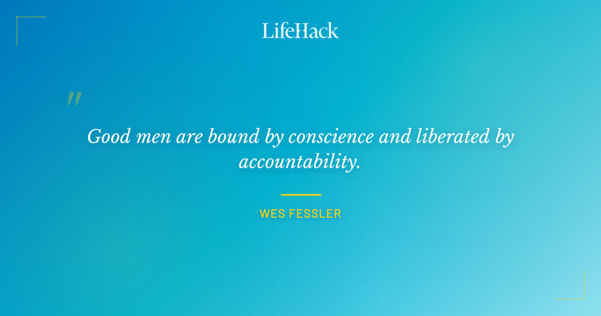 Quote by Wes Fessler