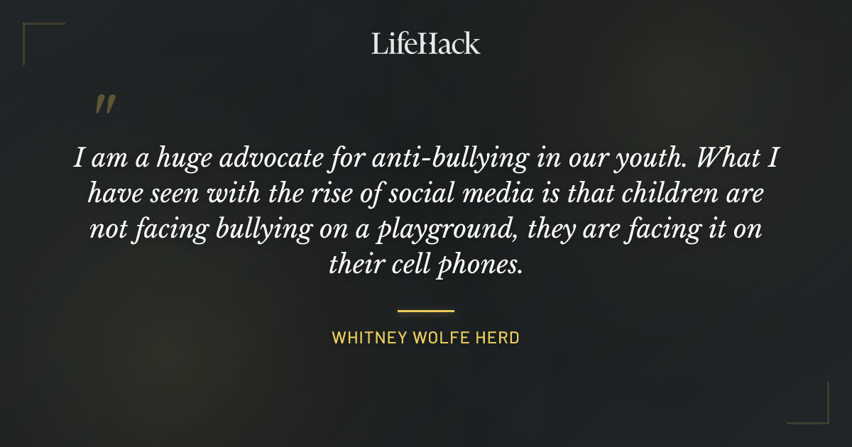 Quote by Whitney Wolfe Herd