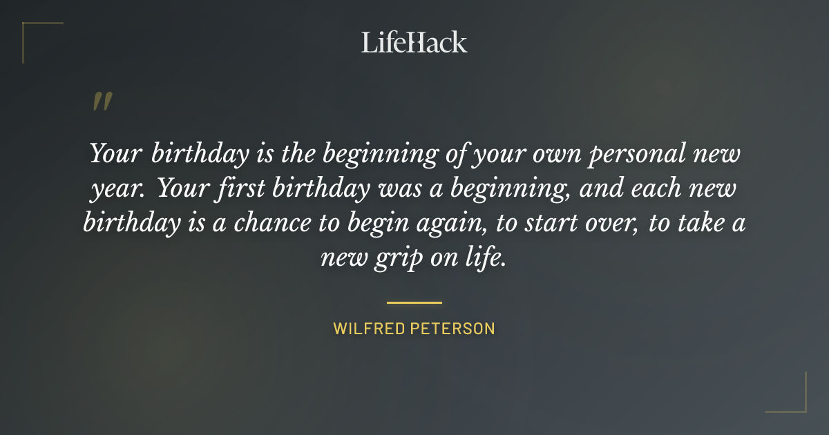 Quote by Wilfred Peterson