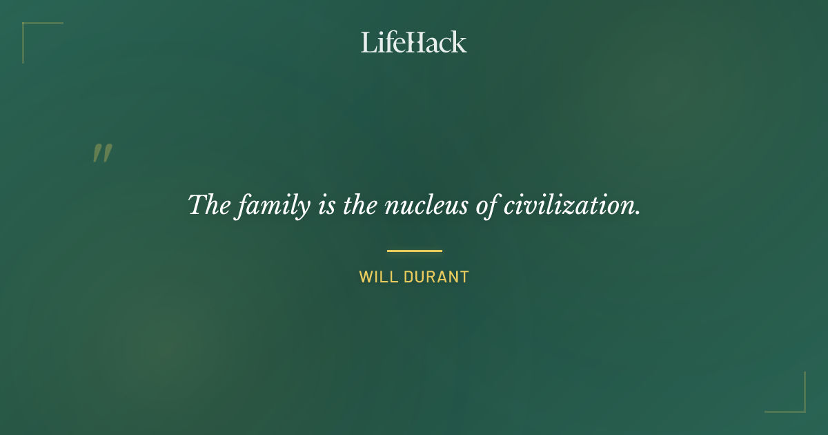Quote by Will Durant