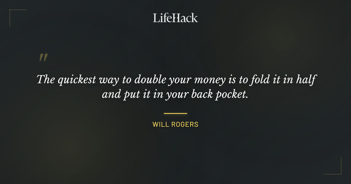 Quote by Will Rogers