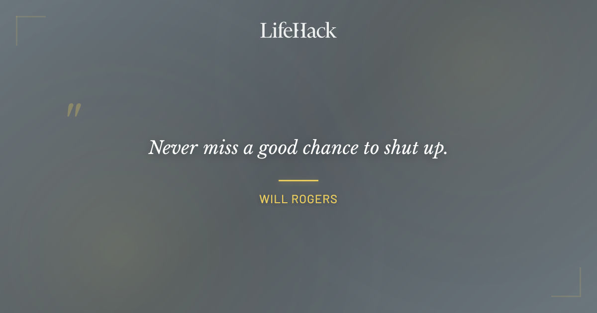 Quote by Will Rogers