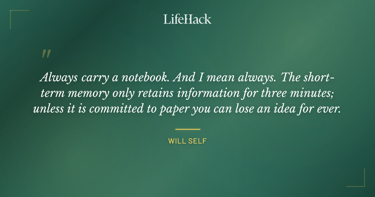 Quote by Will Self