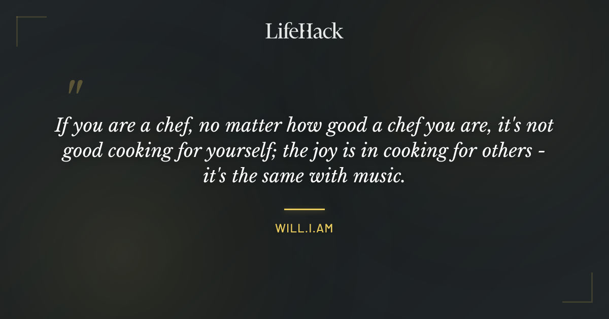 Quote by will.i.am