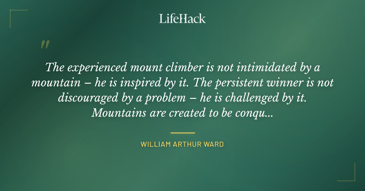 Quote by William Arthur Ward