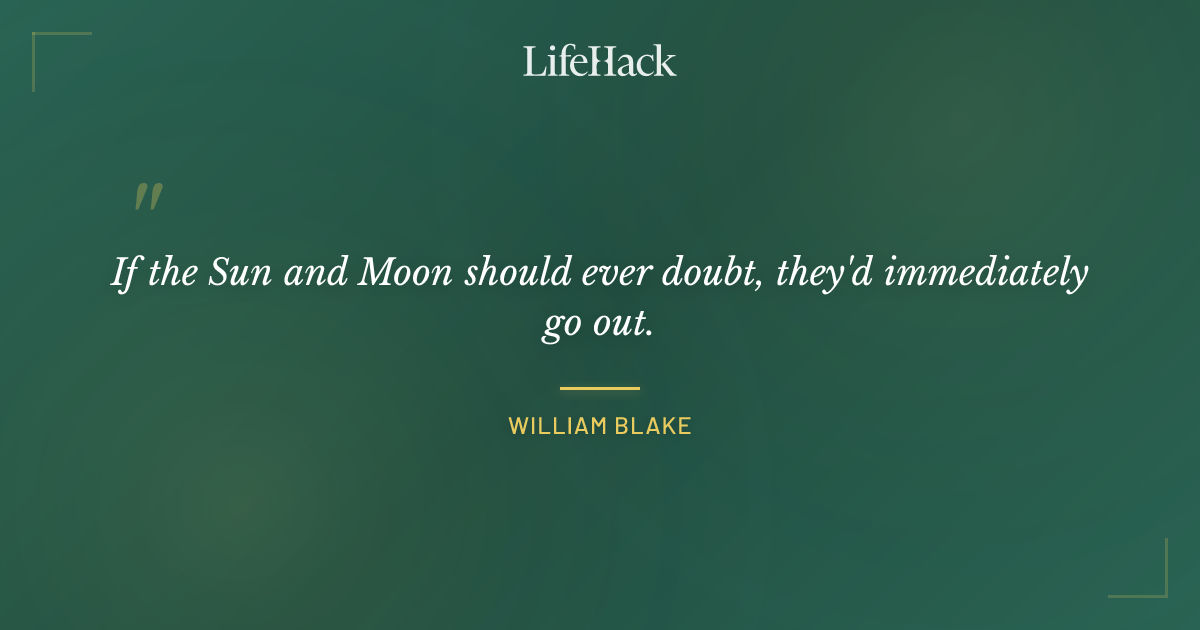 Quote by William Blake