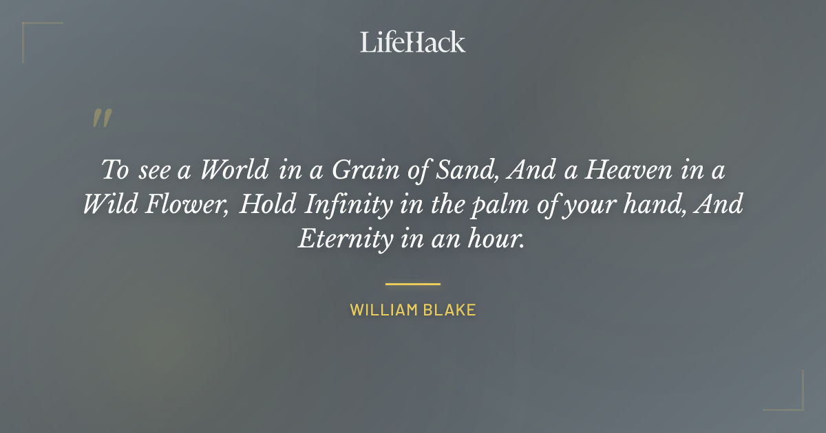 Quote by William Blake
