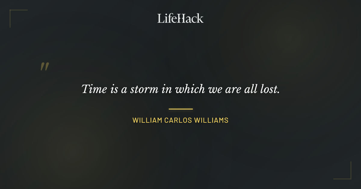 Quote by William Carlos Williams