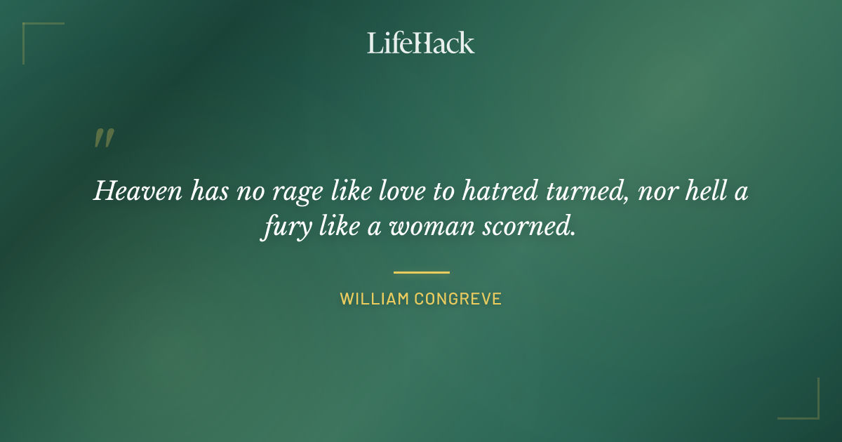 Quote by William Congreve