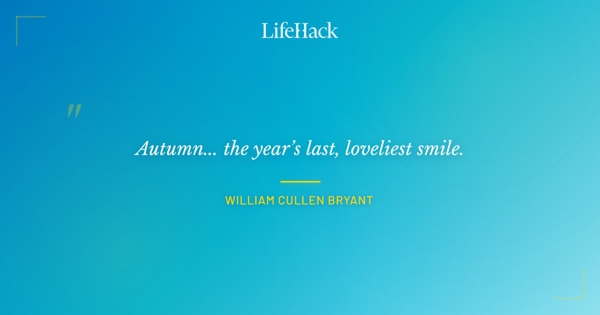 Quote by William Cullen Bryant