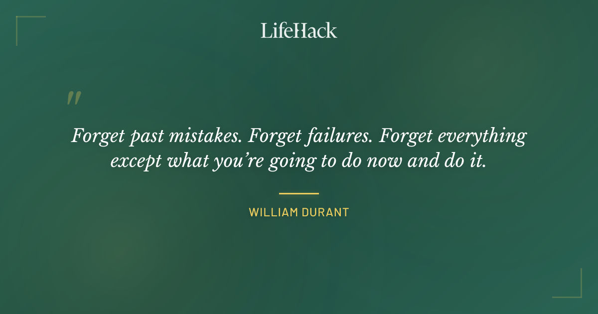 Quote by William Durant