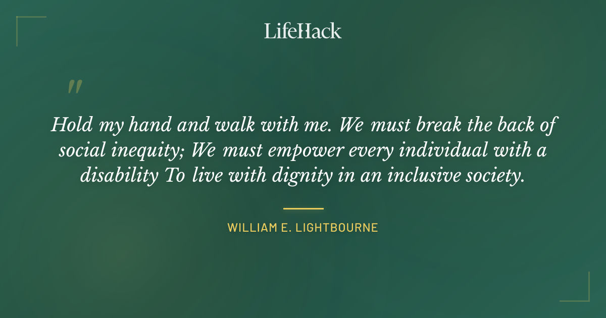 Quote by William E. Lightbourne