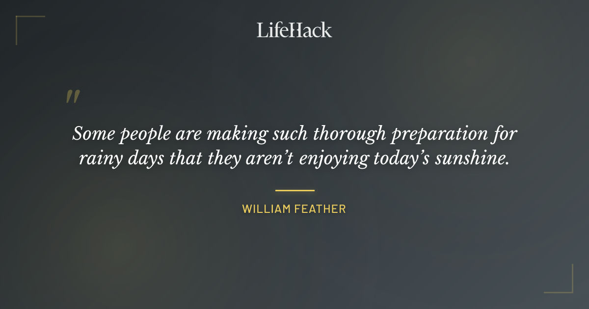 Quote by William Feather