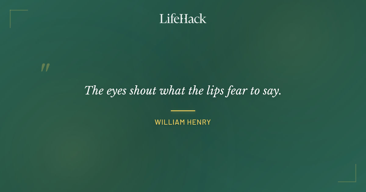Quote by William Henry