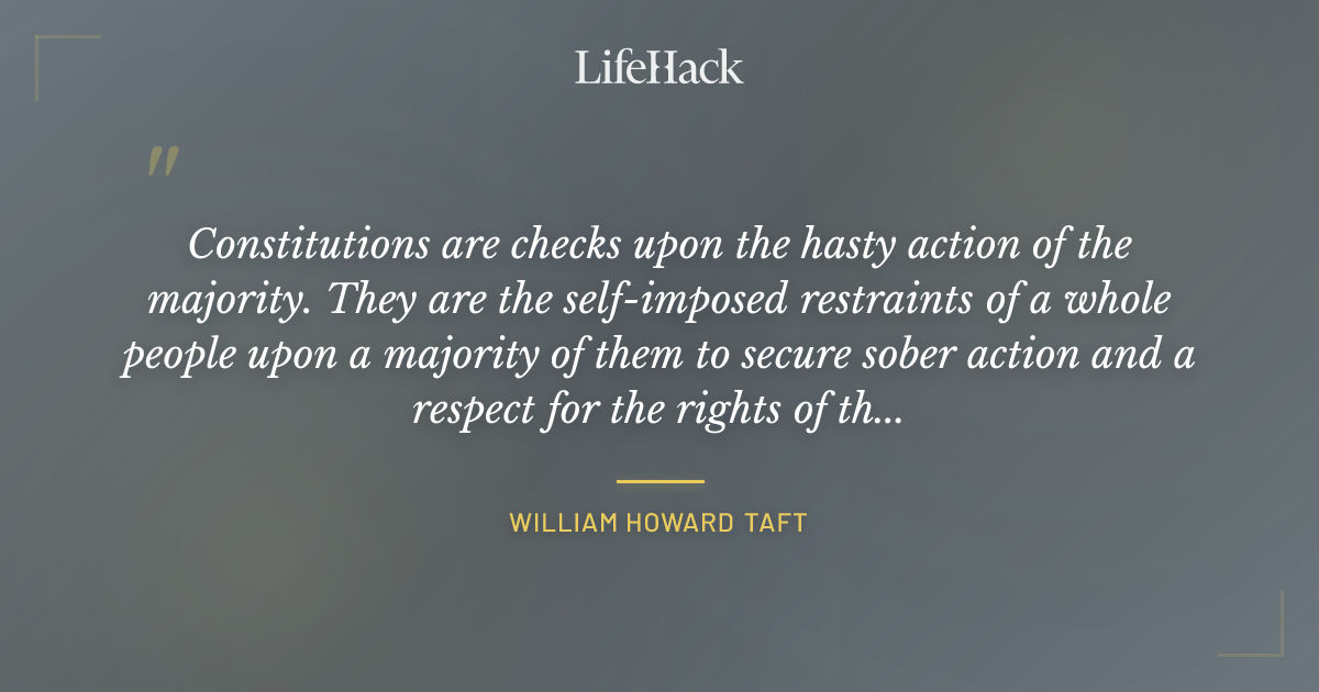 Quote by William Howard Taft