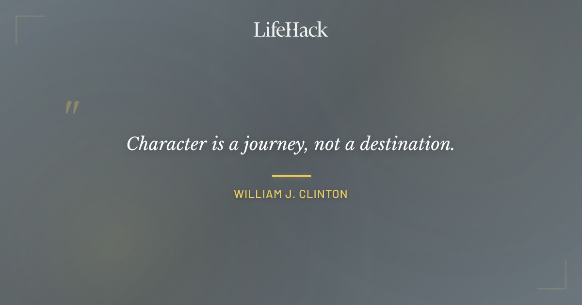 Quote by William J. Clinton