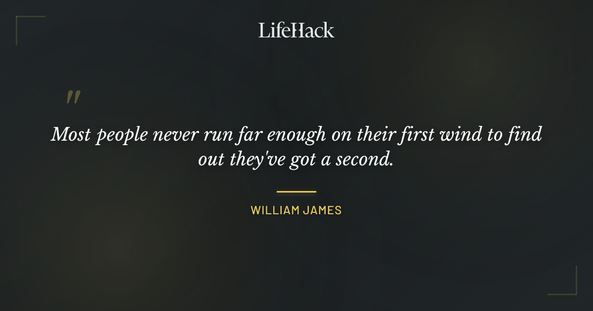Quote by William James