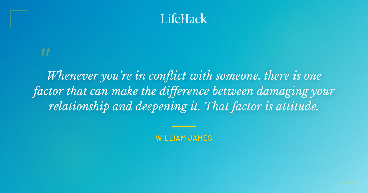 Quote by William James