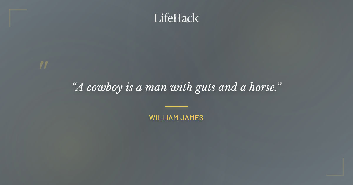 Quote by William James