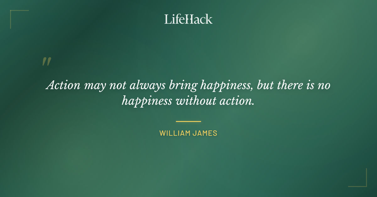 Quote by William James