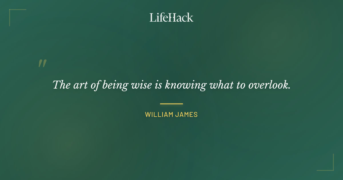 Quote by William James