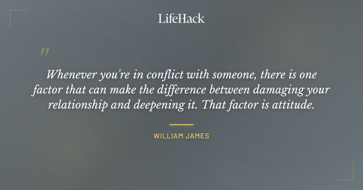 Quote by William James