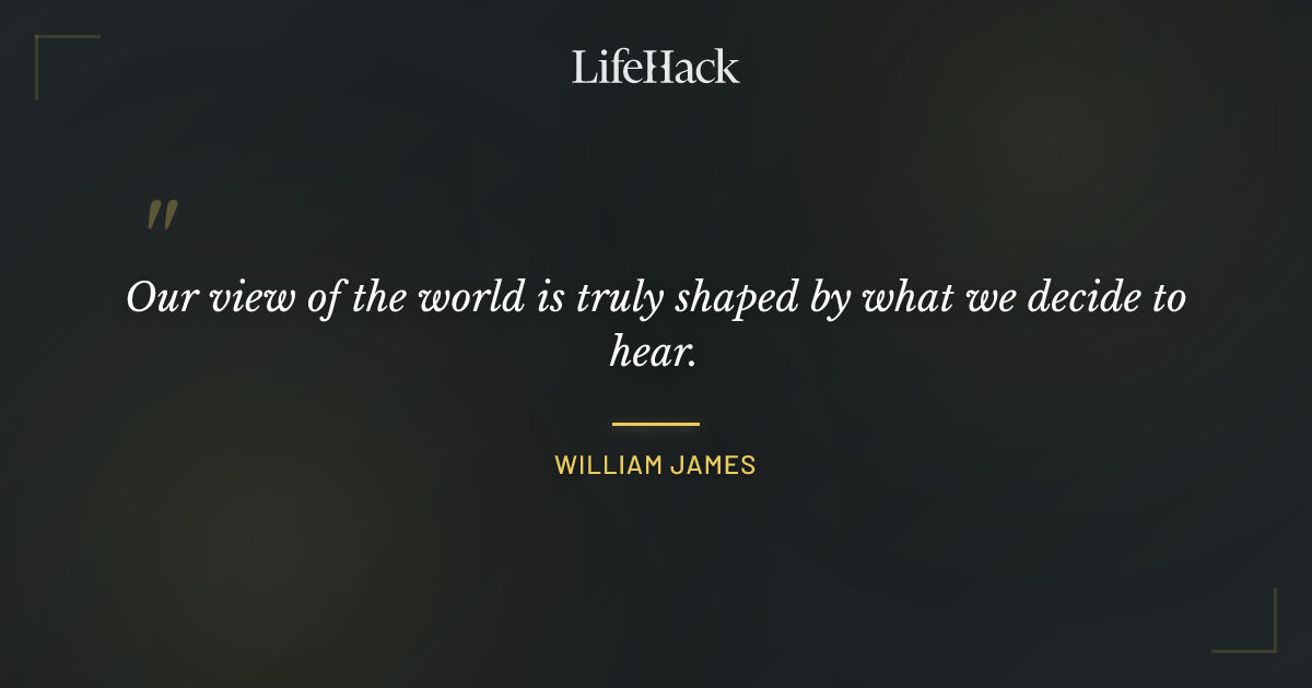 Quote by William James