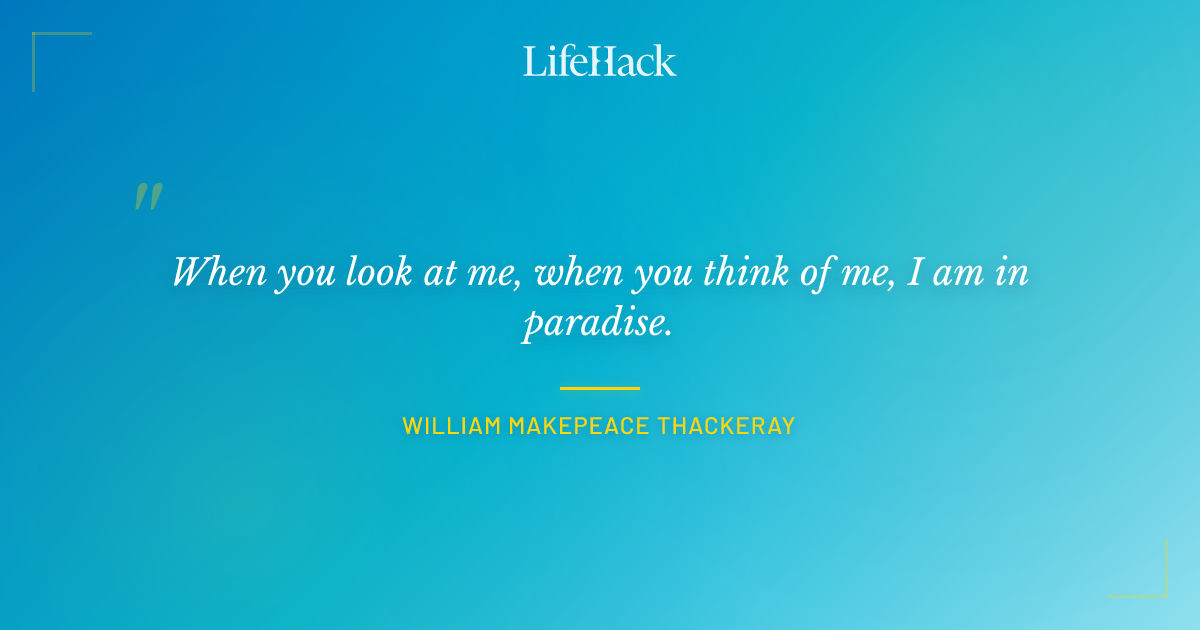 Quote by William Makepeace Thackeray