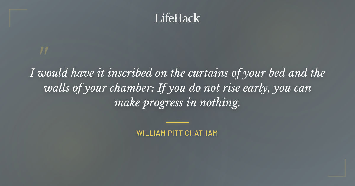 Quote by William Pitt Chatham