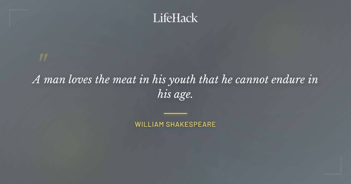 Quote by William Shakespeare