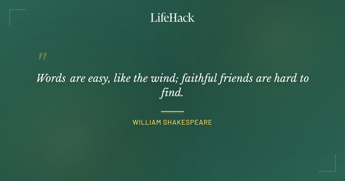 Quote by William Shakespeare