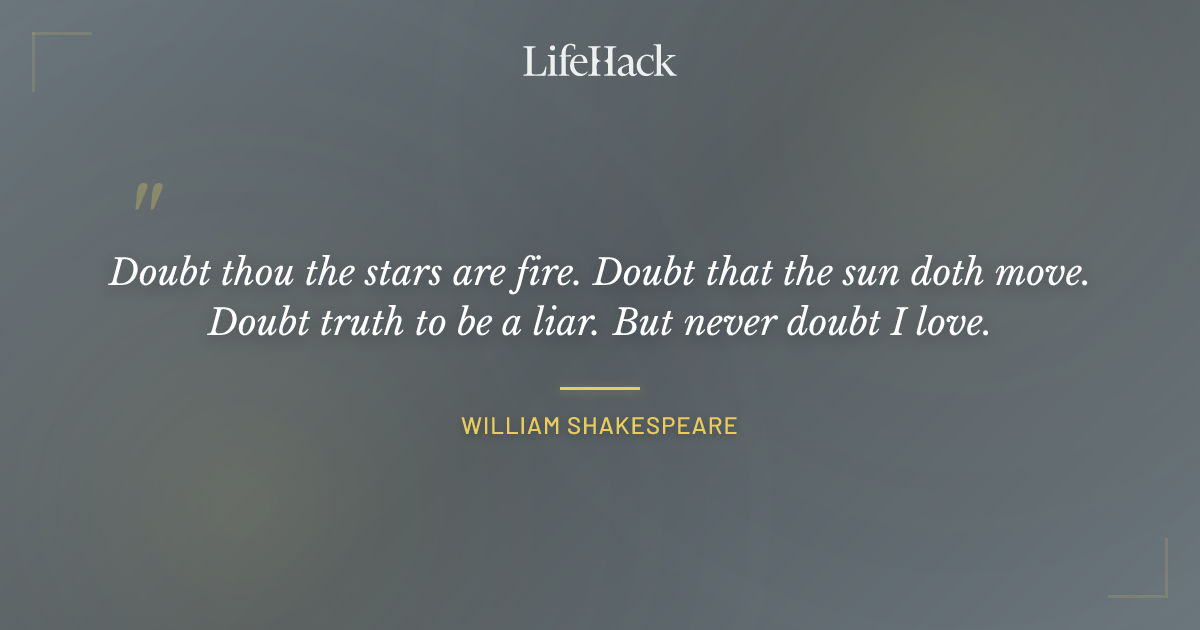 Quote by William Shakespeare