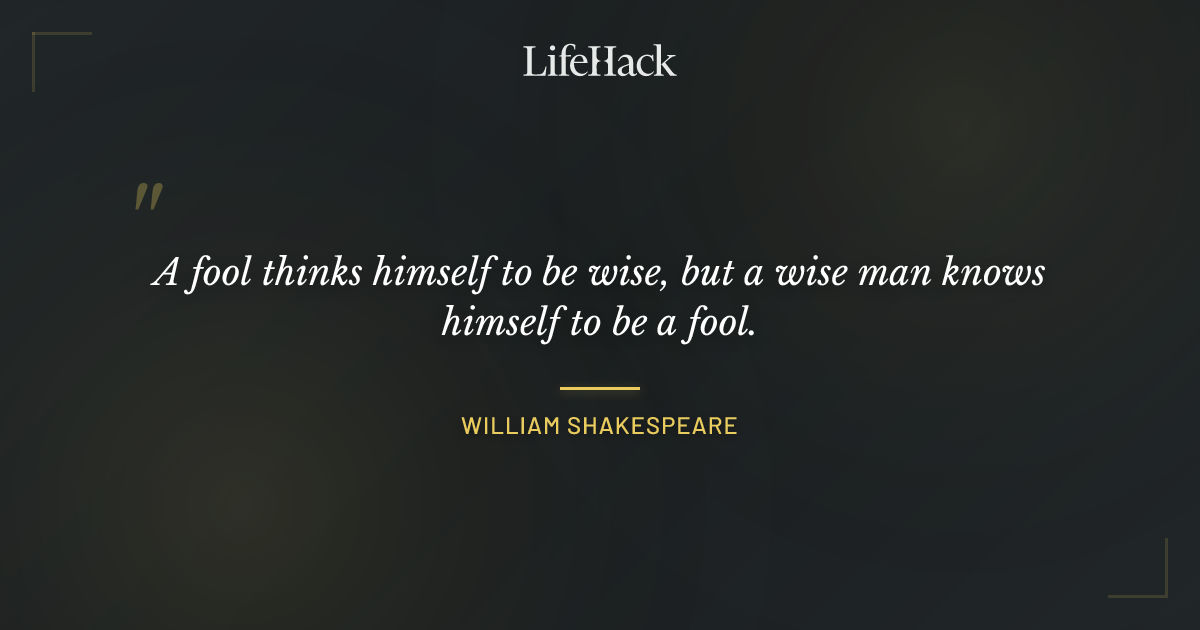 Quote by William Shakespeare