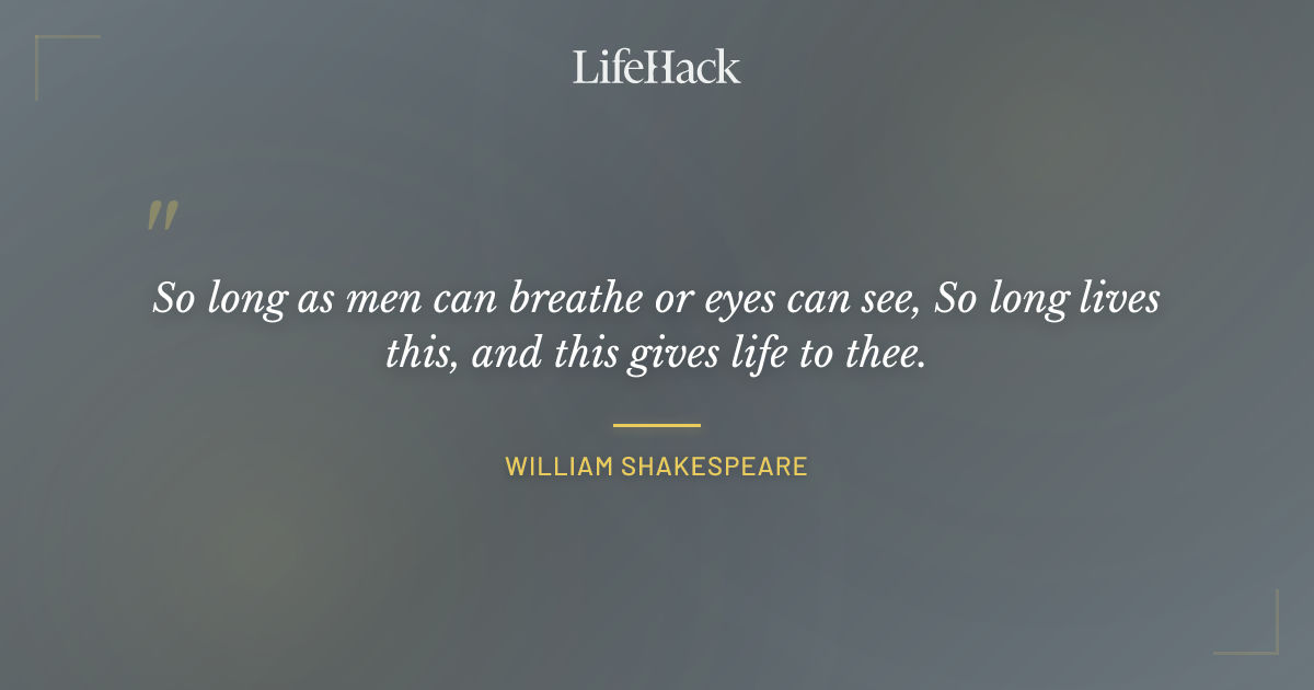 Quote by William Shakespeare