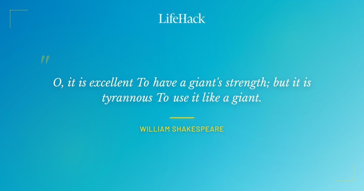 Quote by William Shakespeare