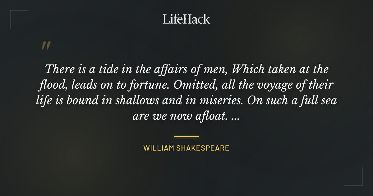 Quote by William Shakespeare