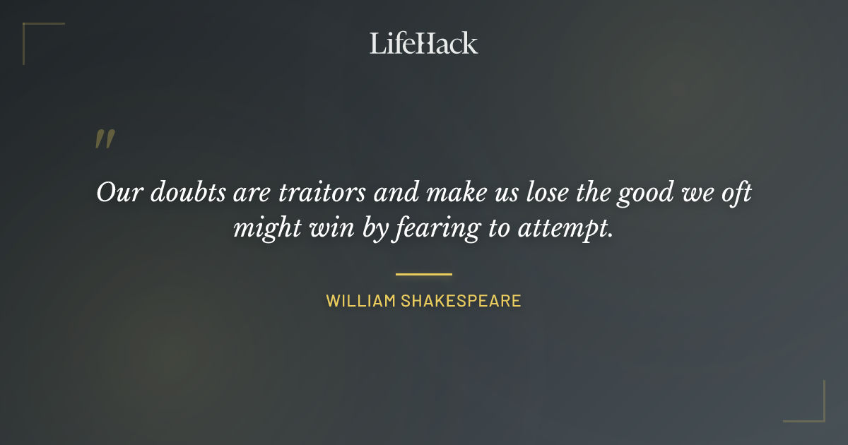 Quote by William Shakespeare