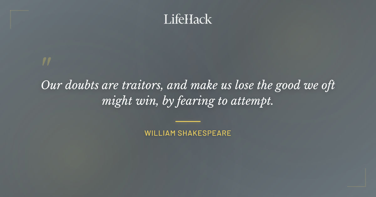 Quote by William Shakespeare