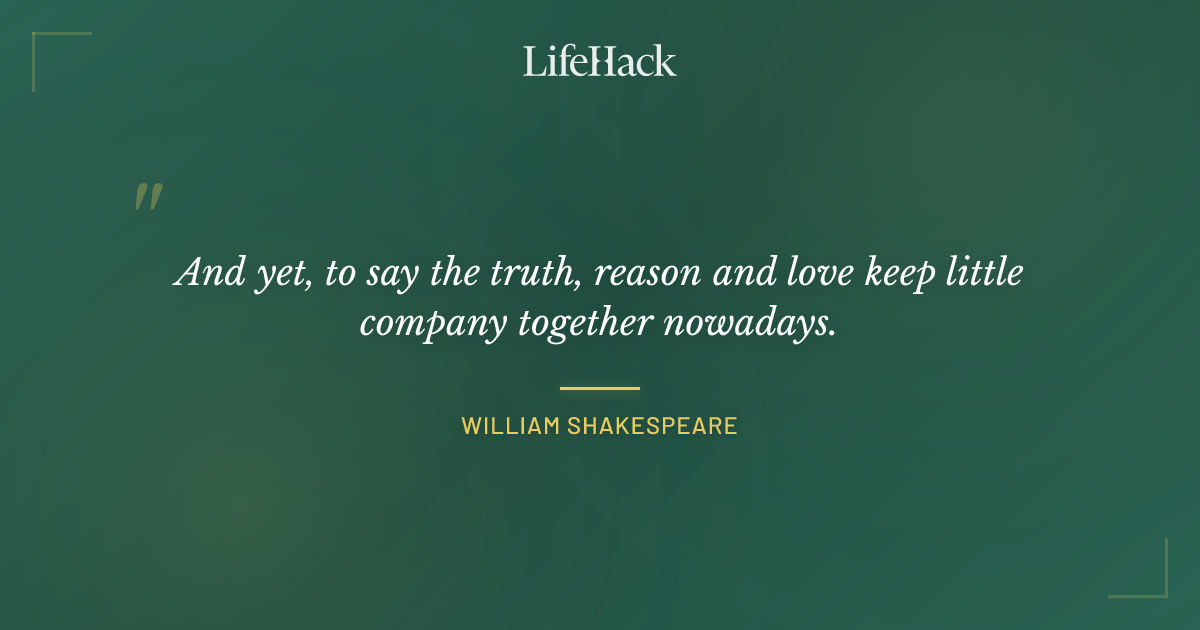 Quote by William Shakespeare
