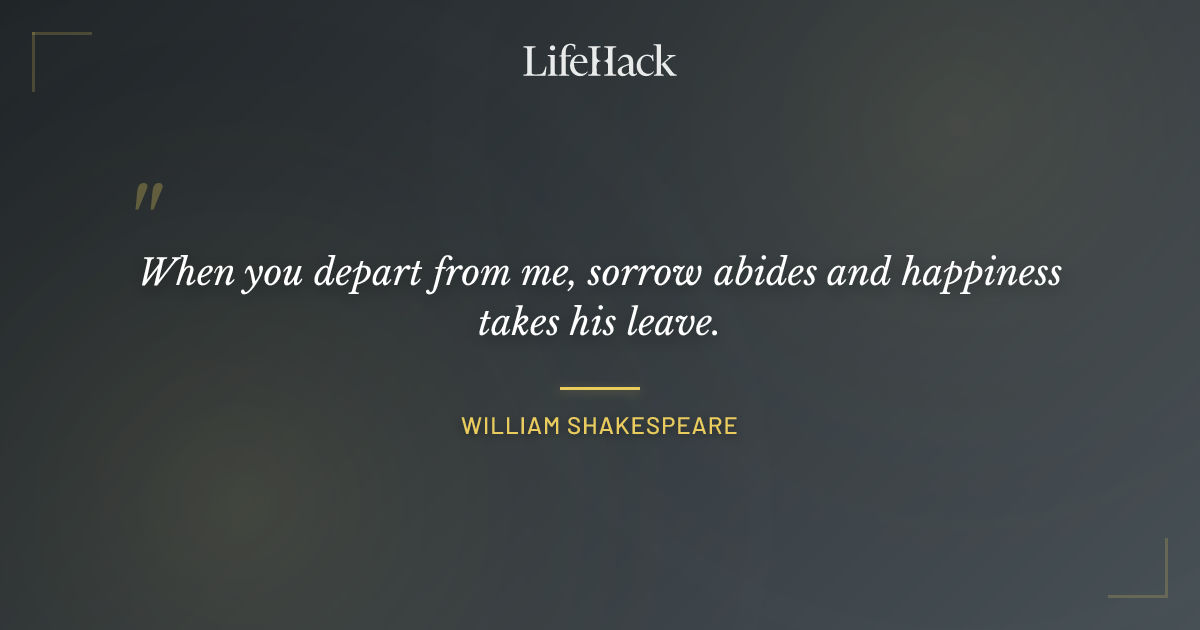 Quote by William Shakespeare