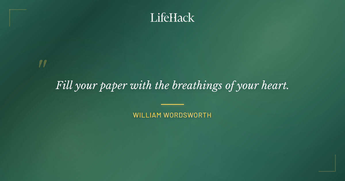 Quote by William Wordsworth