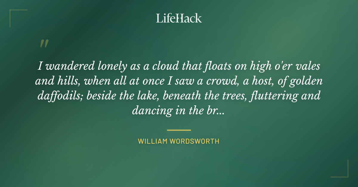 Quote by William Wordsworth