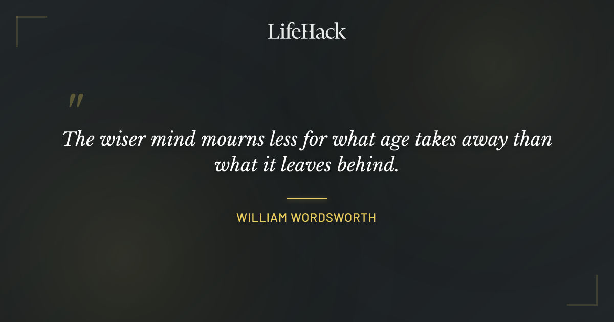 Quote by William Wordsworth